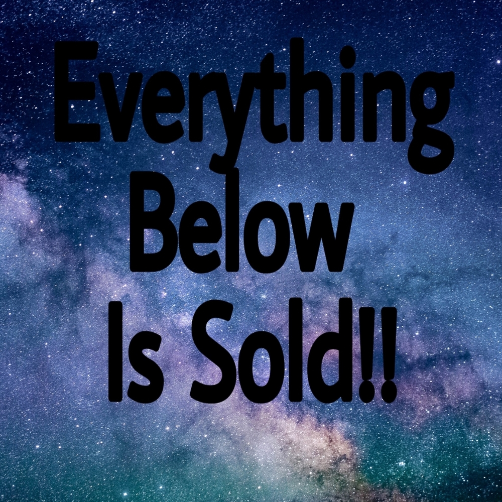 Everything below is sold